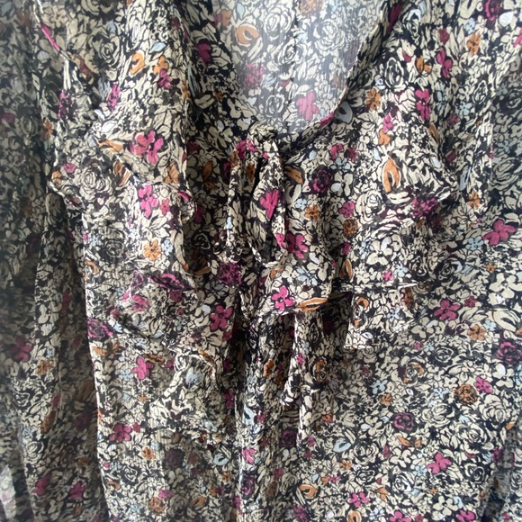 Lauren Ralph Lauren silk top. Size 1x - Picture 2 of 8